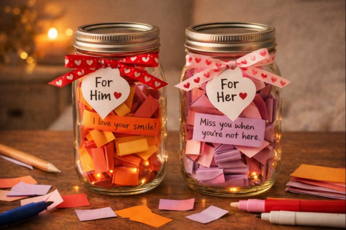 Couples’ Mason Jars