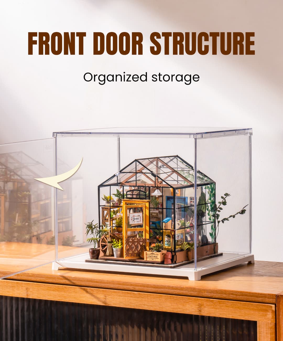 Rolife Cathy's Flower House DG104 with Display Box DF03L