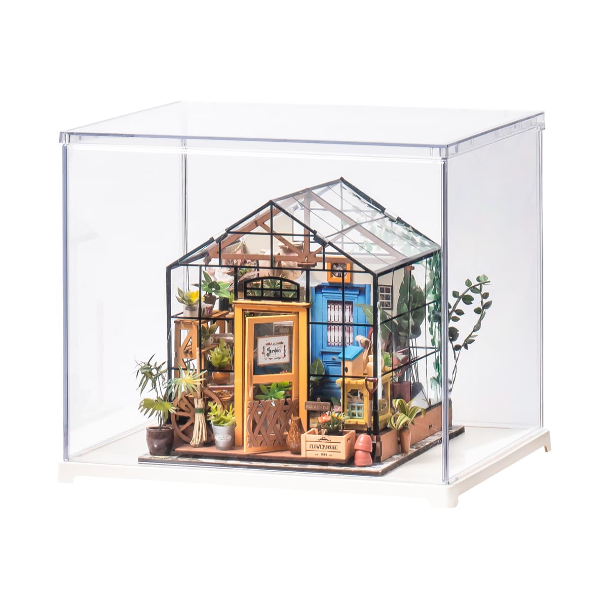 【セール】福袋/福箱ファッション通販 Rolife DF03L Box Display with DG104 House Flower Cathy's ドールハウス