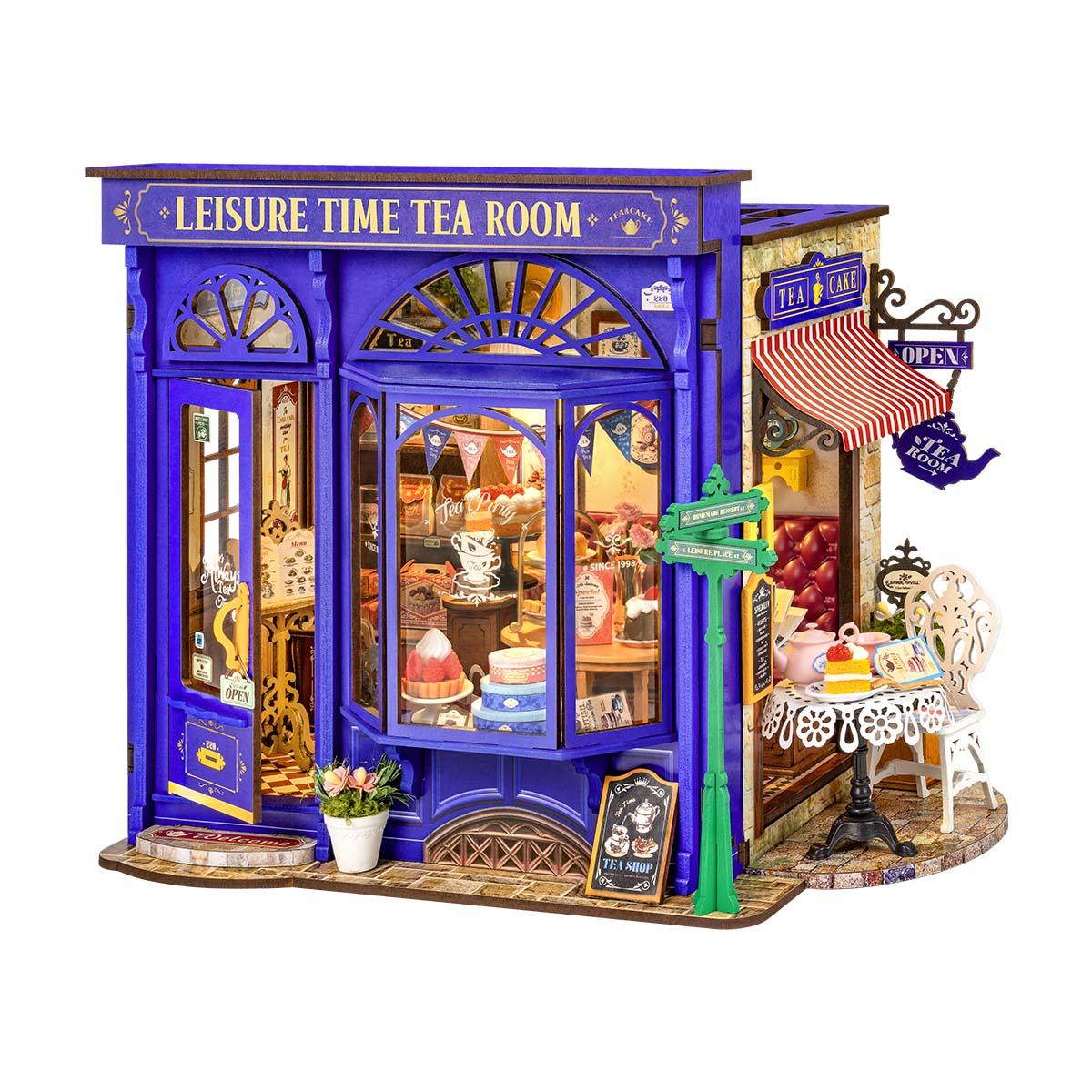 Rolife DIY Miniature House - Leisure Time Tea Room  DG171