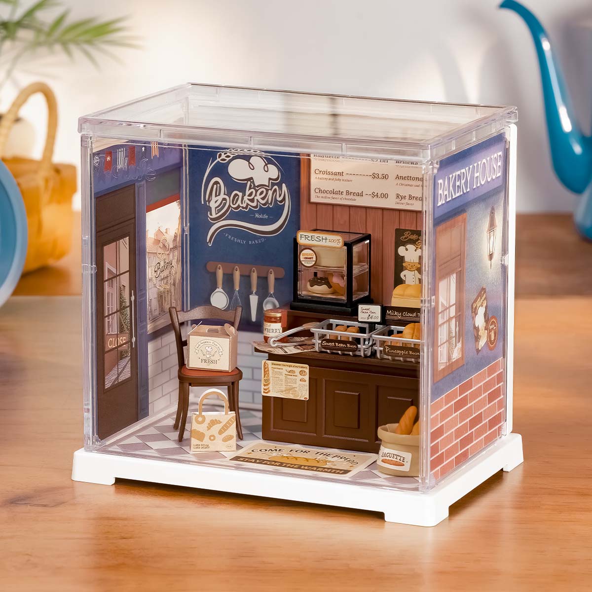 Rolife Mini Super Creator DIY Miniature House Shop Sets