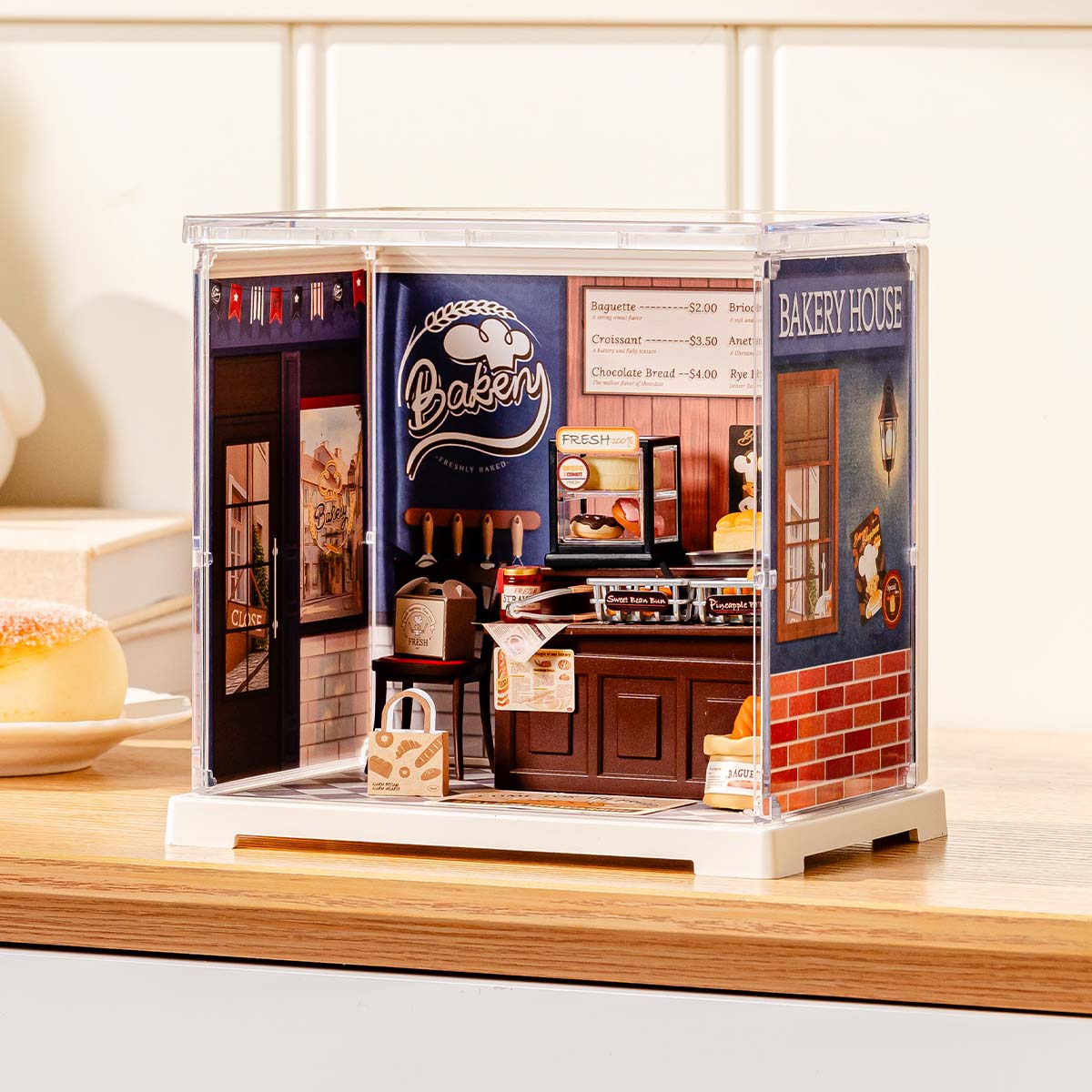 Rolife Butter Bakery House Mini Super Creator DIY Miniature House DWS03B