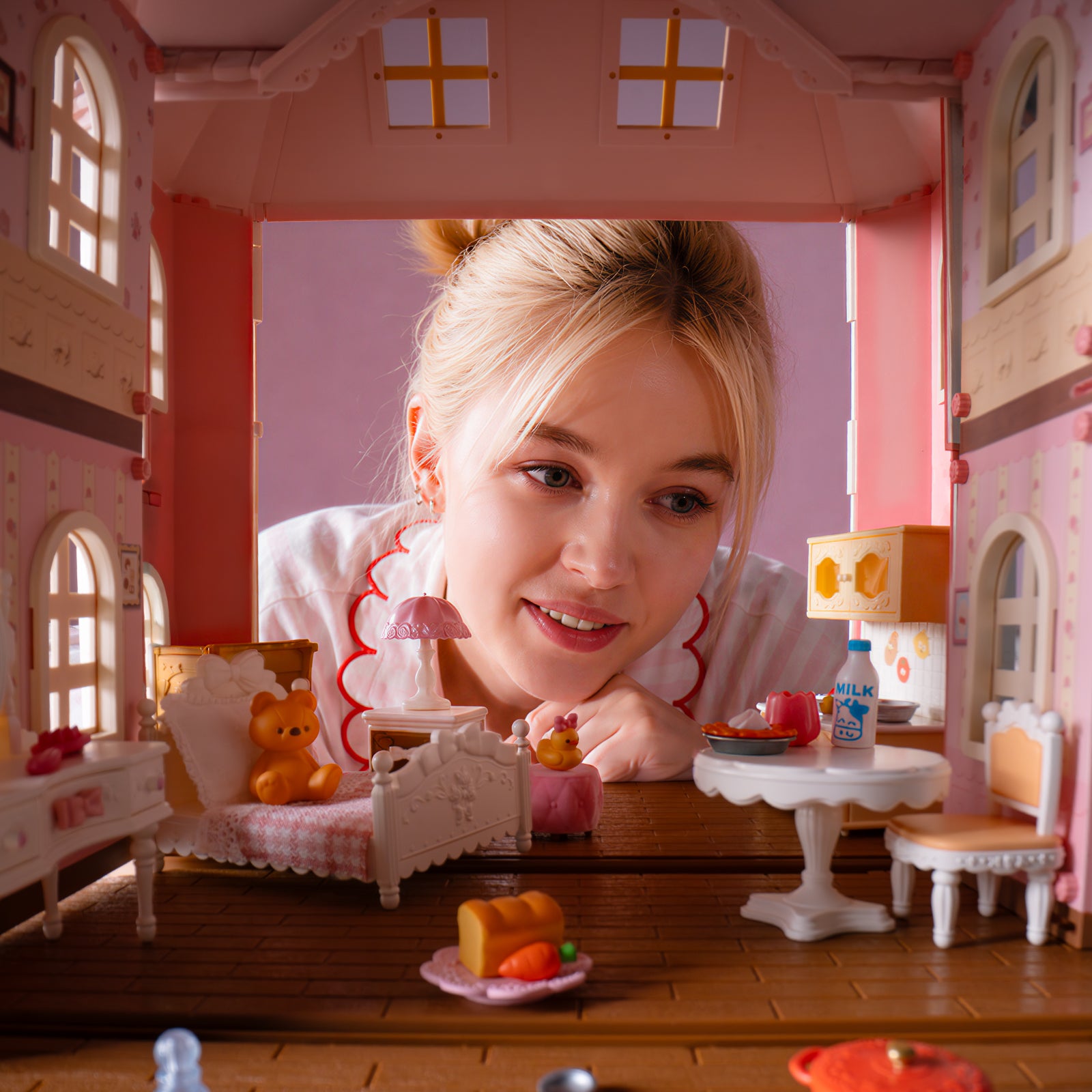 Rolife DIY Dollhouse Kit- Haley Island Fairy Rose Cottage HH001