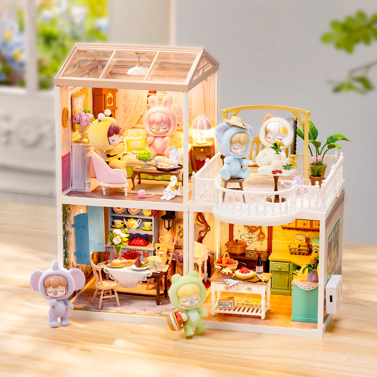 Rolife Super Creator Miniature House - Farmhouse Kitchen DW024