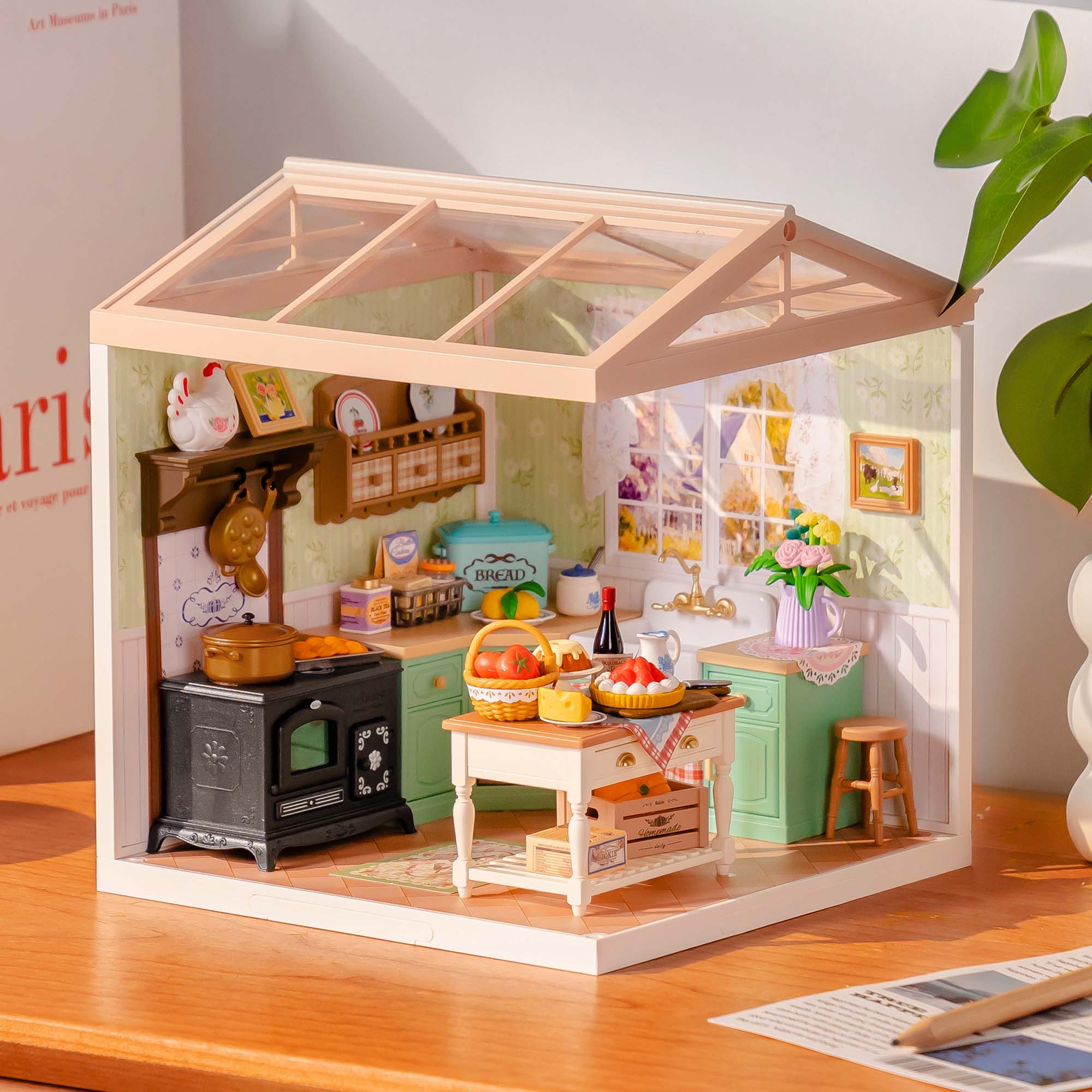 Rolife Super Creator Miniature House - Farmhouse Kitchen DW024
