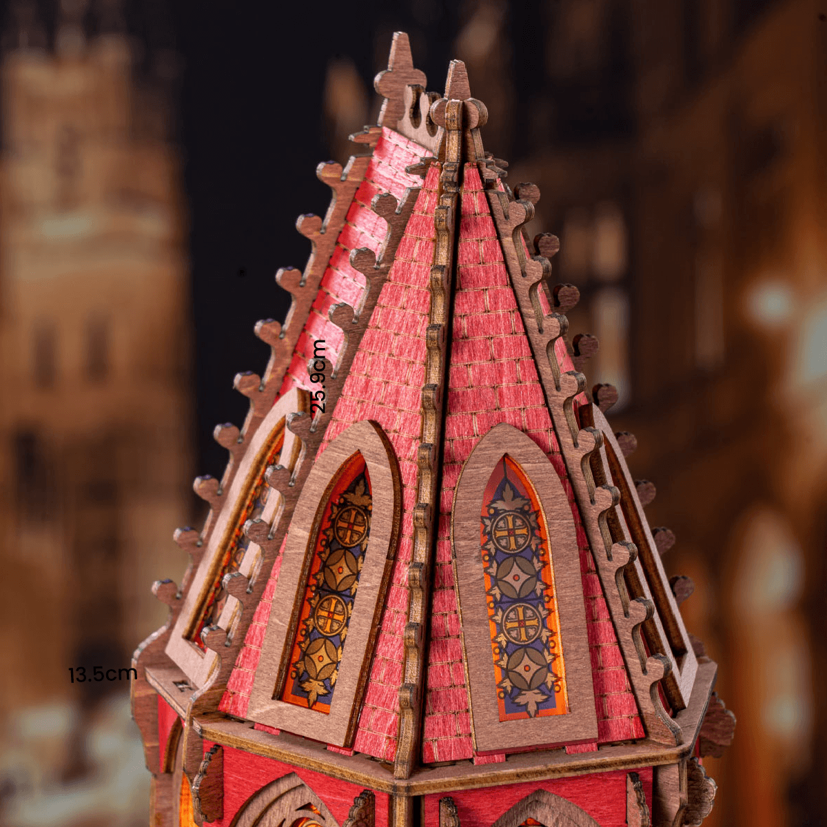 Rolife Geometric Cathedral 3D Wooden Puzzle TGA03