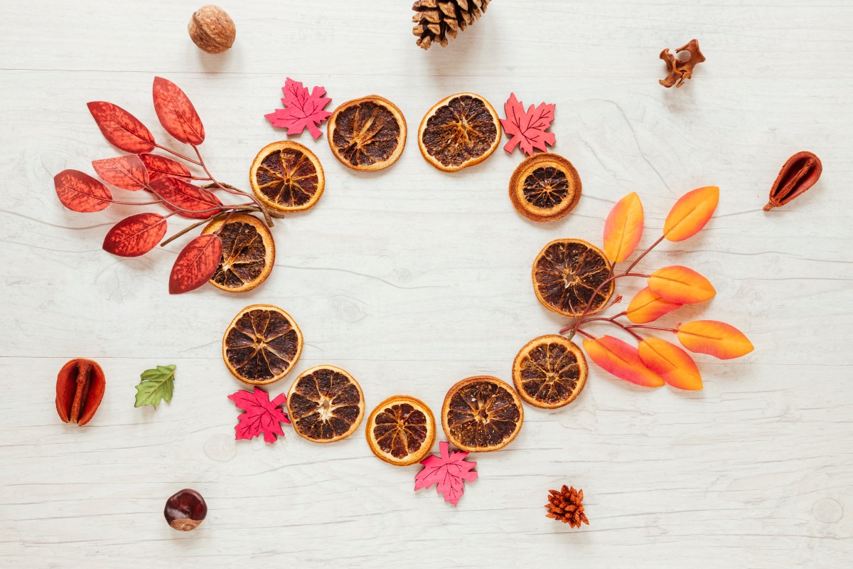Handmade Dried Orange Garlands