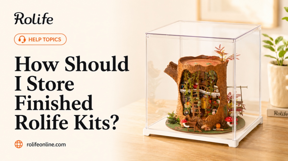 How Should I Store Finished Rolife Kits?