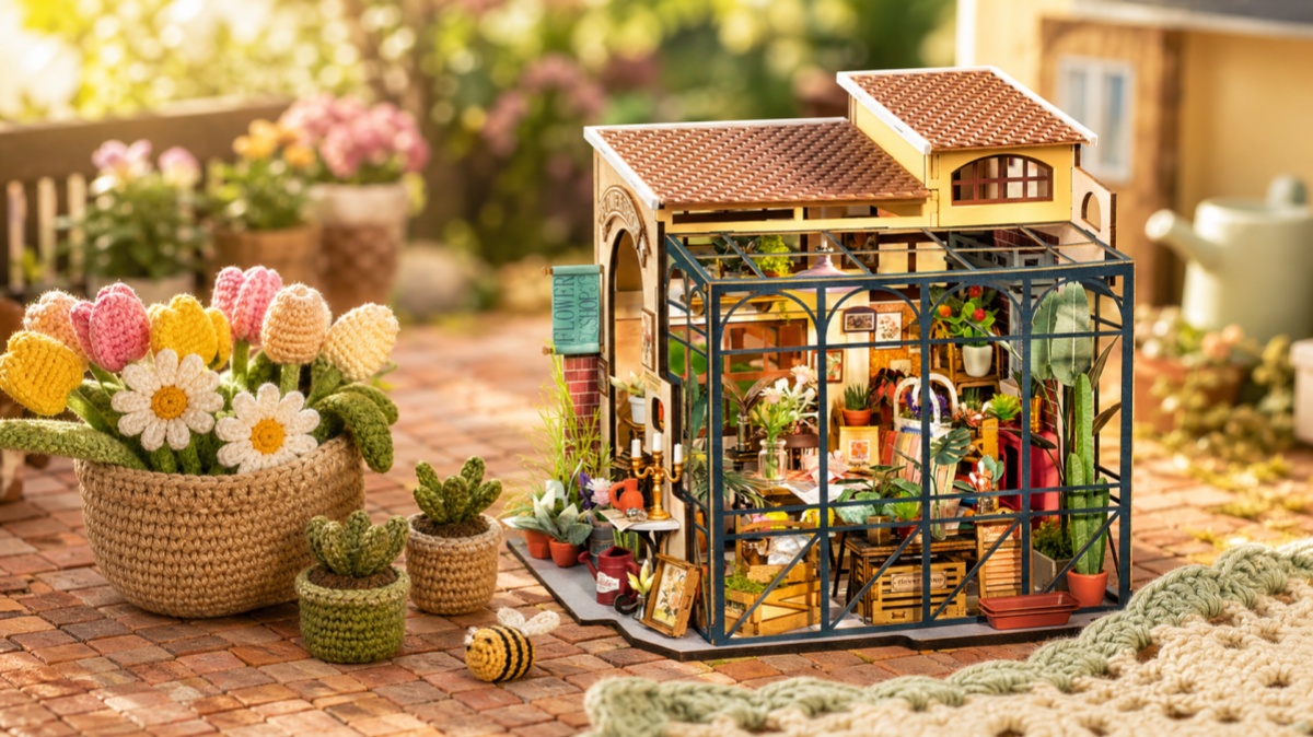 How to Style Your Miniature House with Handmade Crafts