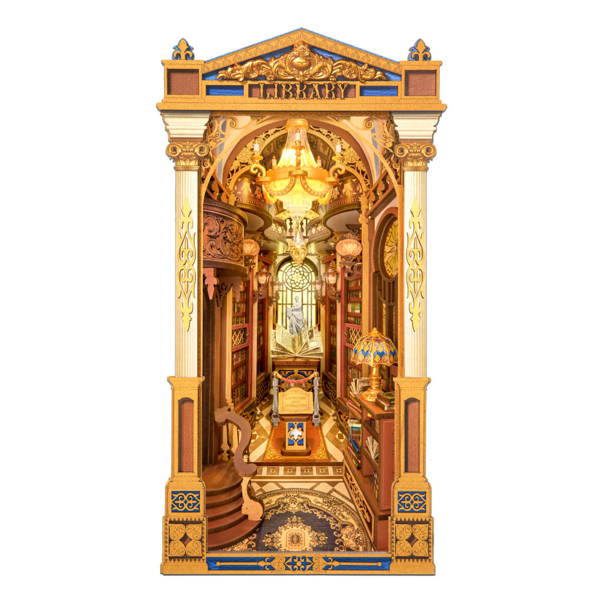 Rolife  Library of Wonders DIY Book Nook TGB16