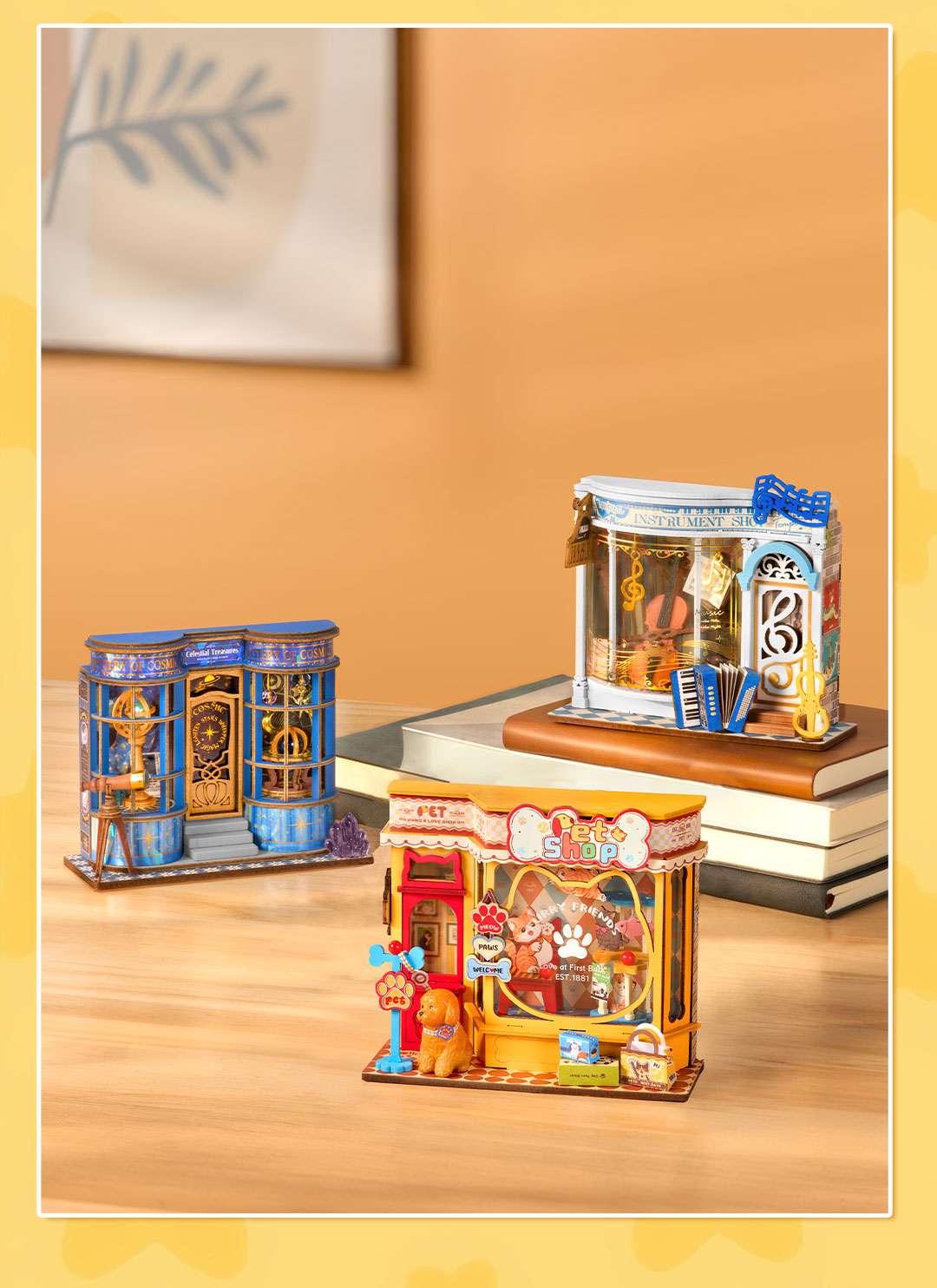Rolife Pawfect Pet Shop DIY Miniatuurhuis DS045 | Rolife