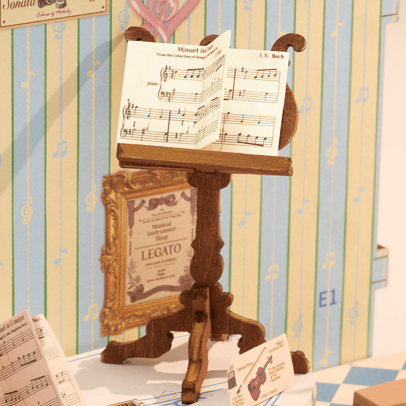Rolife DIY Miniature House - Melody Instrument Shop DS047