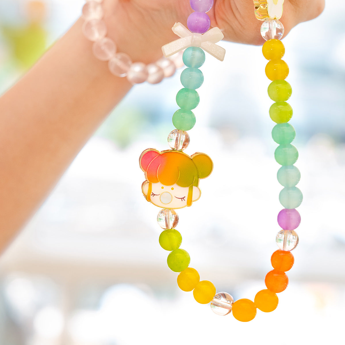 Nanci Sweet Time Beaded Phone Charm - 6 Regular + 1 Secret