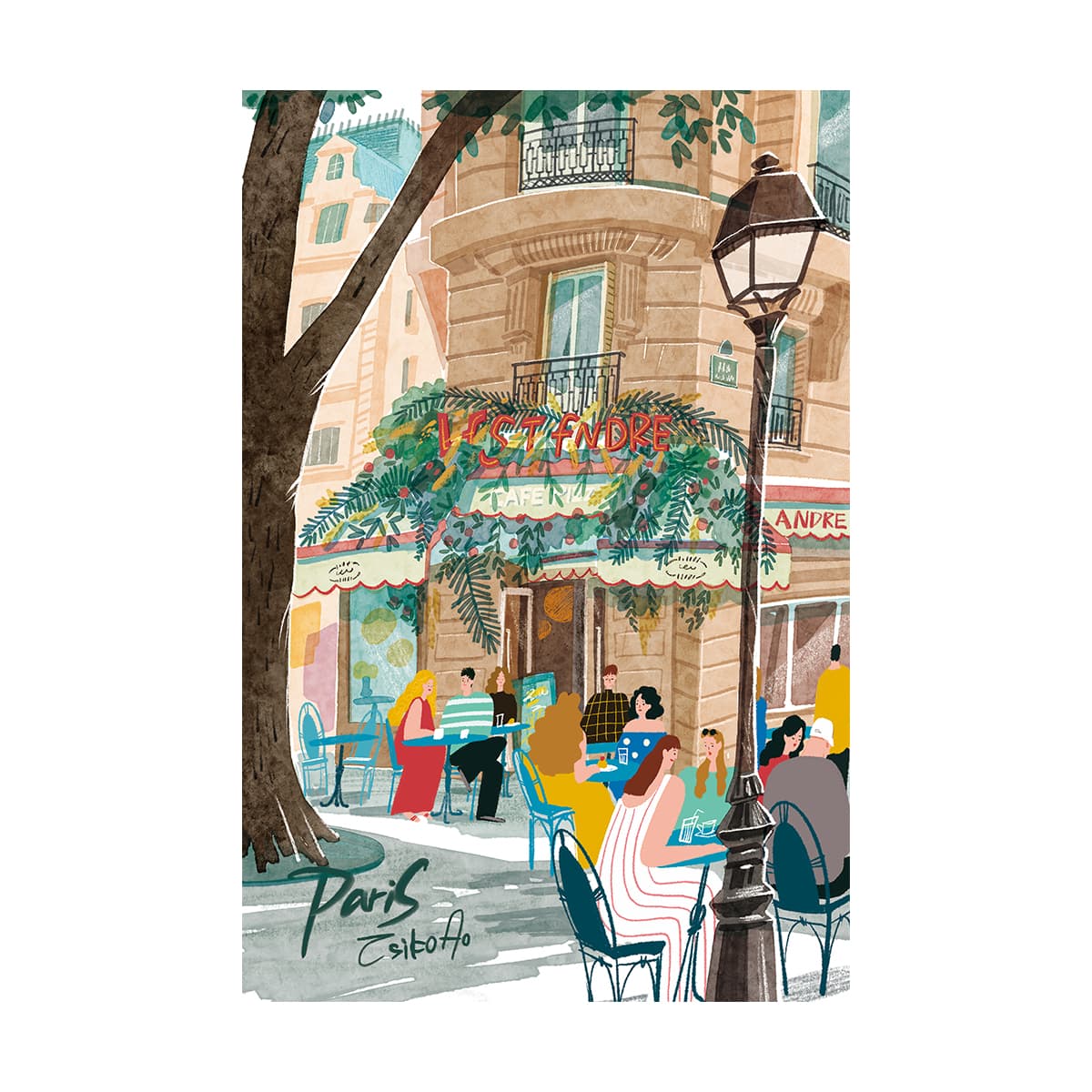 Rolife 1000 Piece Jigsaw Puzzle - Leisure in Paris PT004