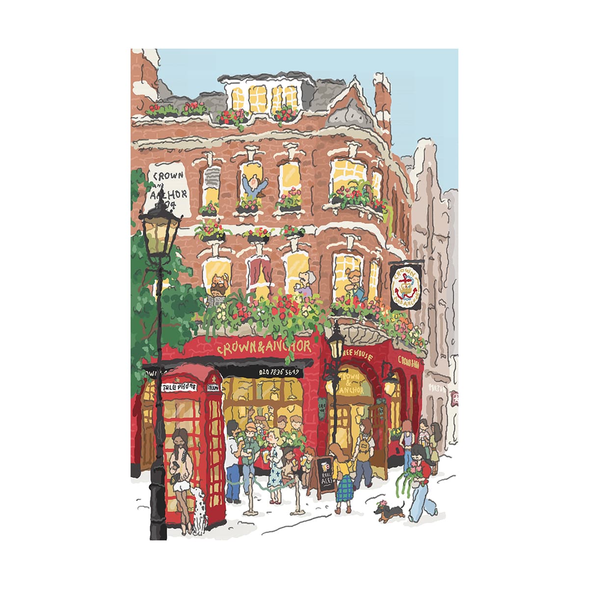Rolife 1000 Piece Jigsaw Puzzle - Welcome to Covent Garden PT006