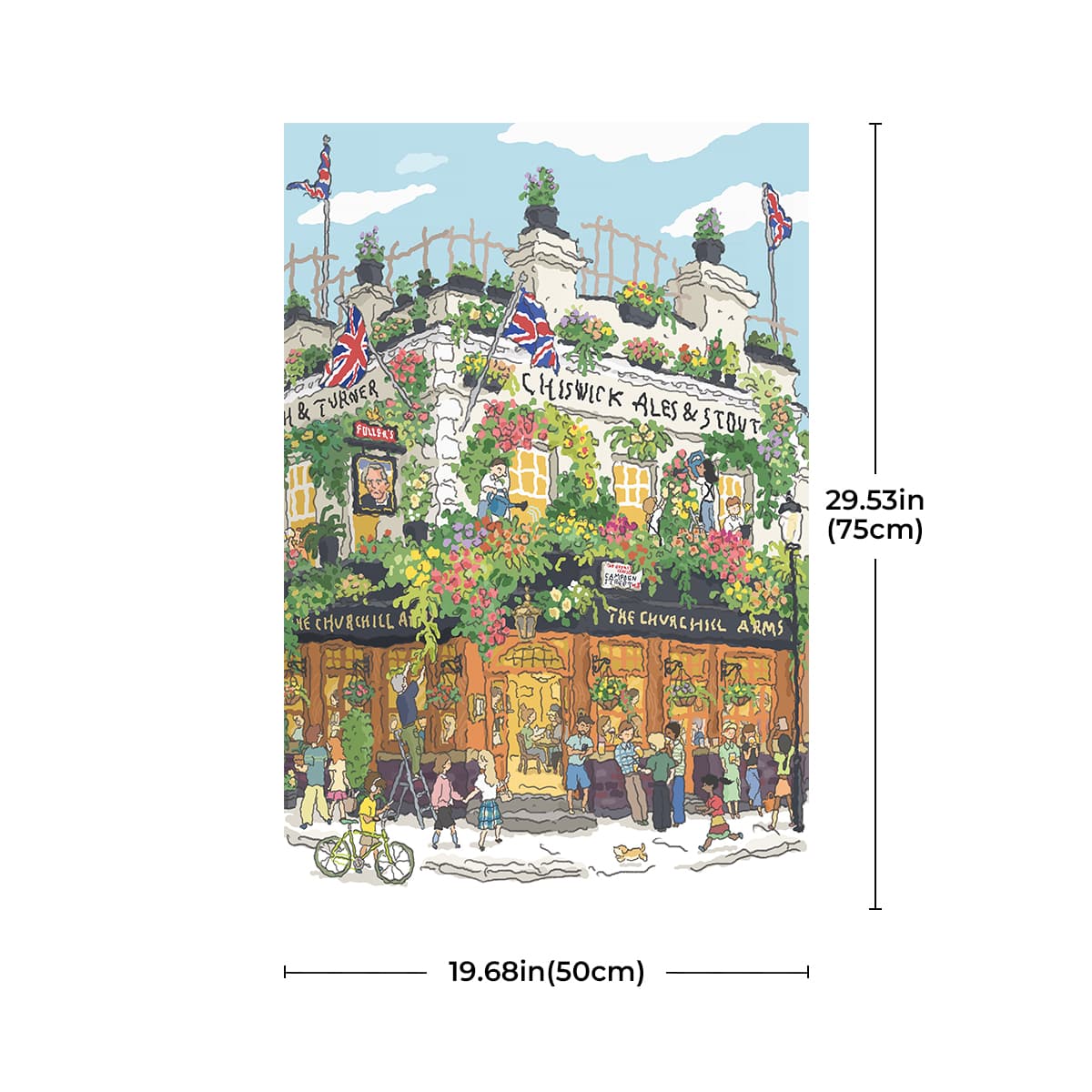 Rolife 1000 Piece Jigsaw Puzzle - Pub in London PT007