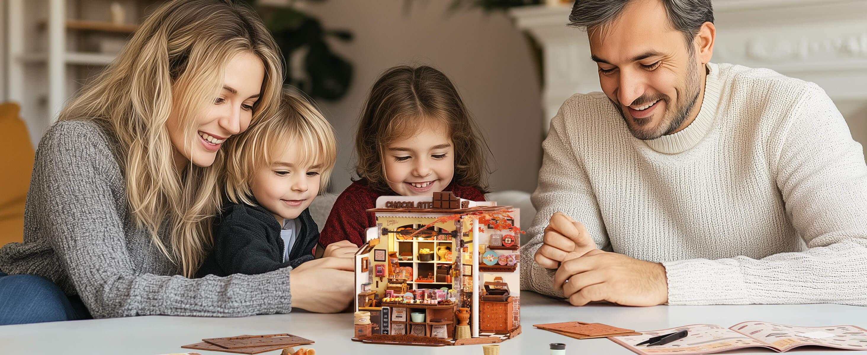 Rolife DIY Miniature House - Henry's Chocolate