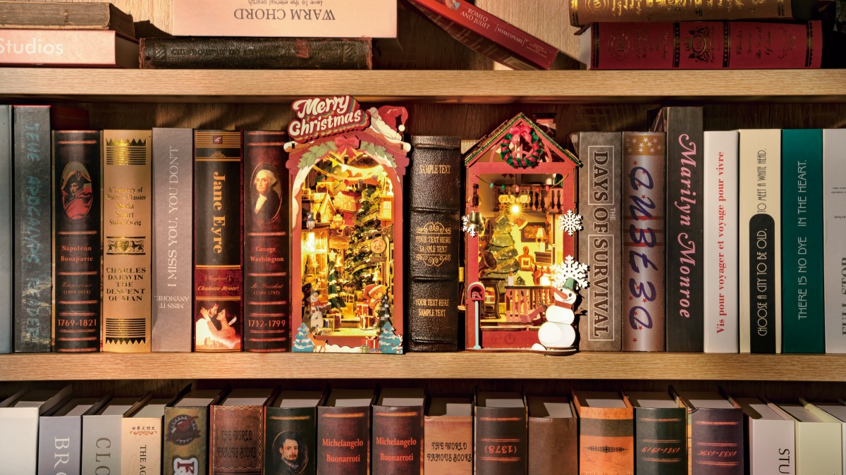 Parent - Child Christmas Prep with Book Nook