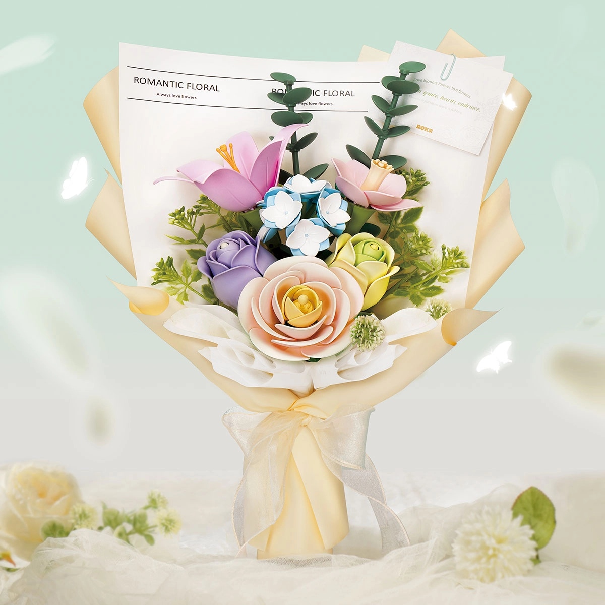 ROKR DIY 3D Puzzle - Spring Time Bouquet AF01J