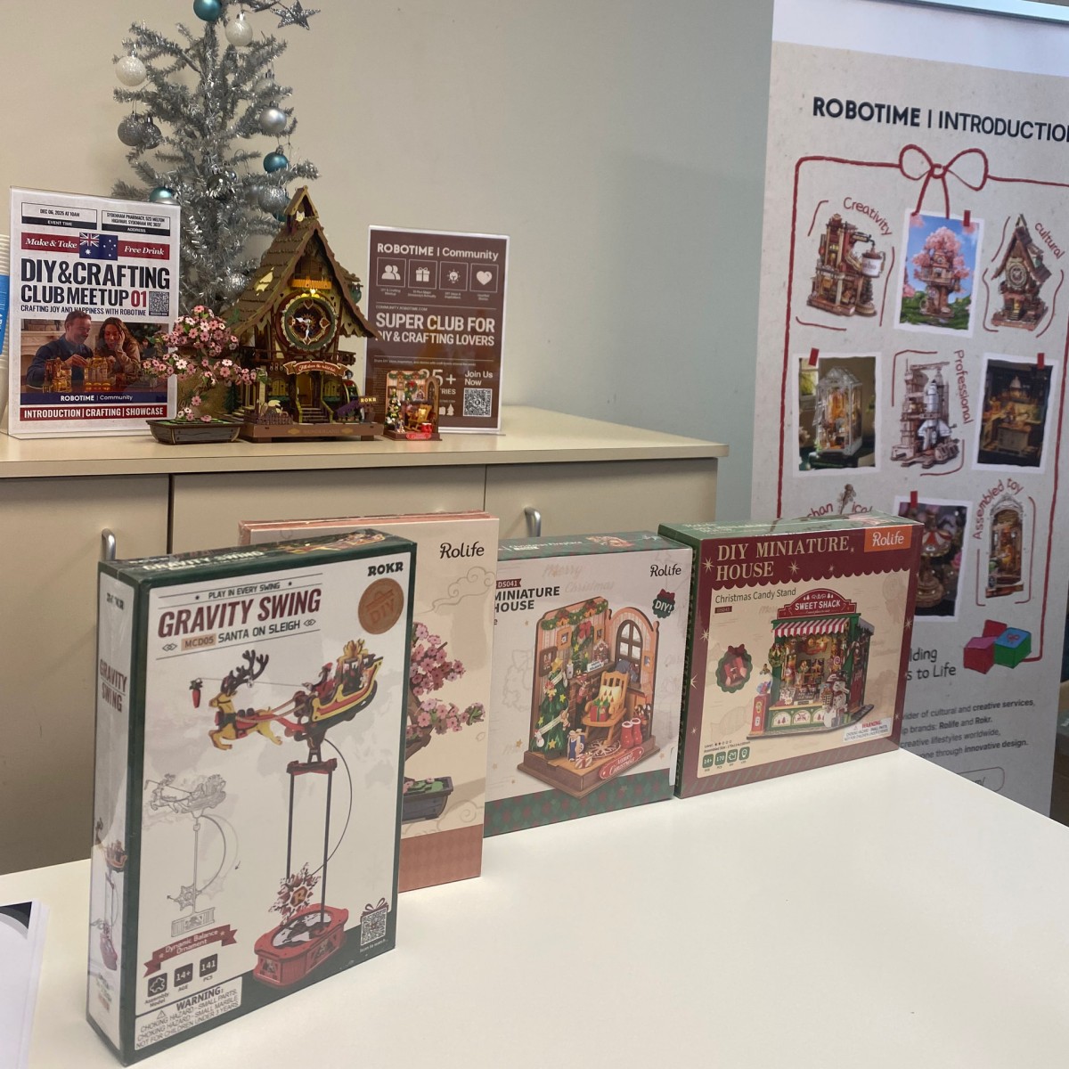 Robotime Australia Meetup 01 event poster in Melbourne