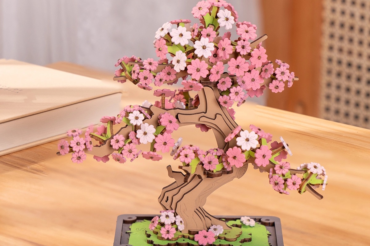 Rolife 3D Wooden Puzzle - Sakura Bonsai TG415