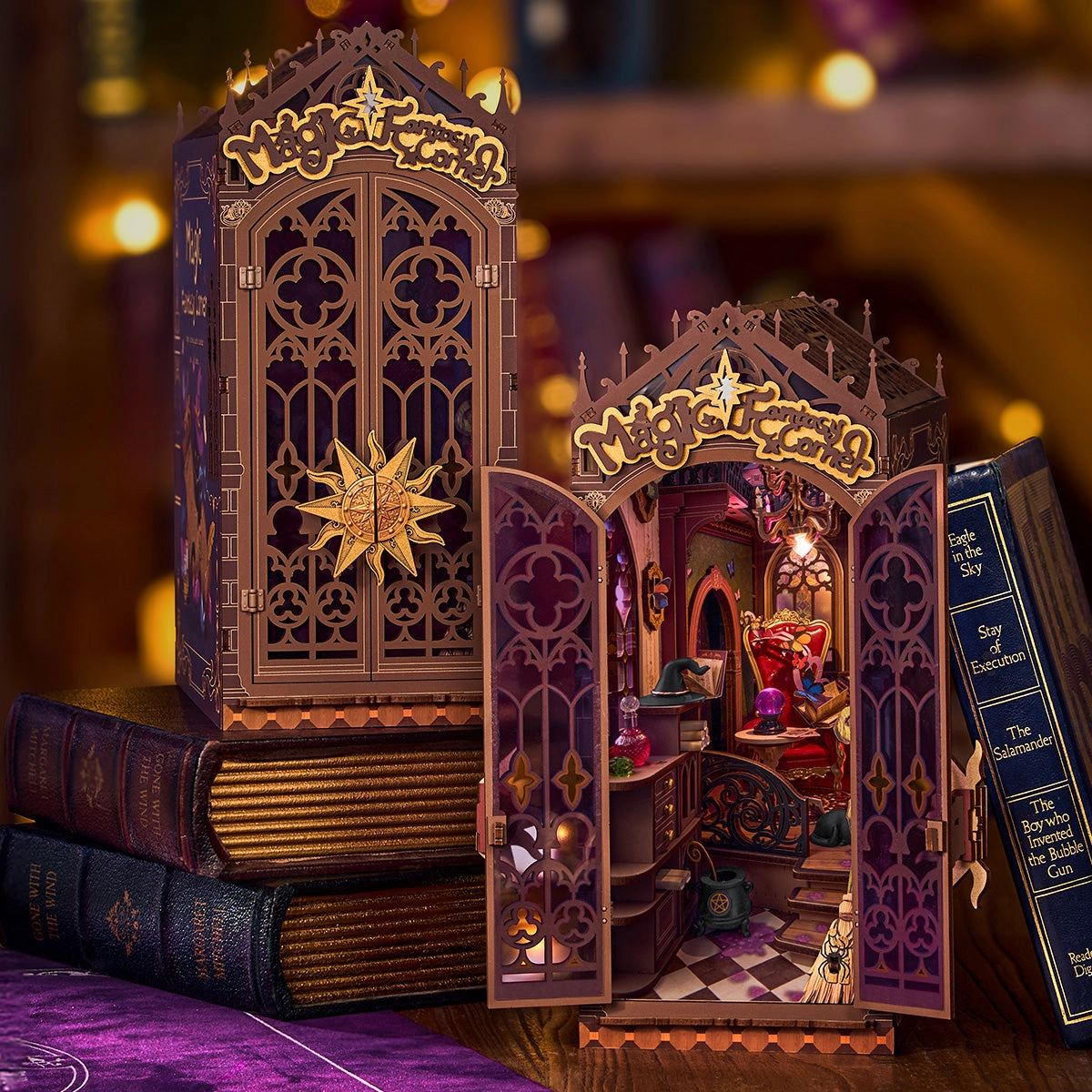 Rolife DIY Book Nook - Magic Fantasy Corner TGB14