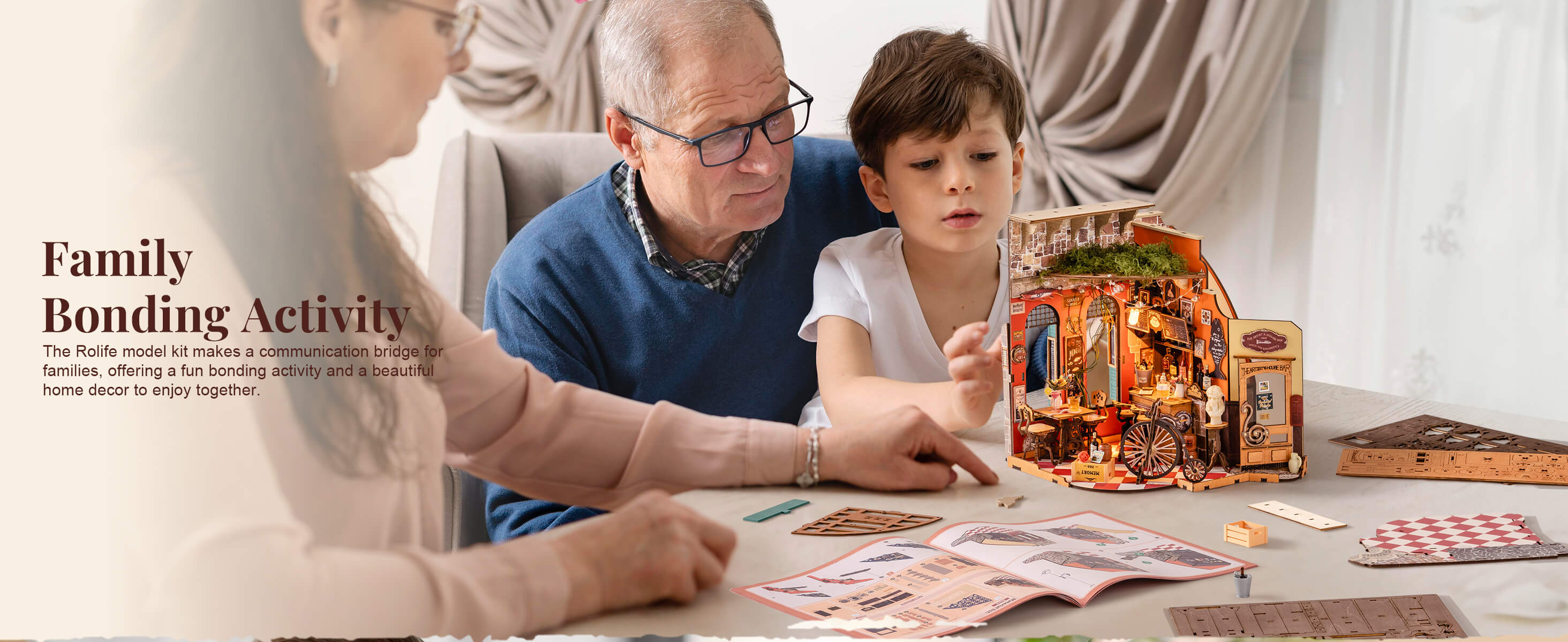 Rolife DIY Miniature House - Cheers Bar & Dining