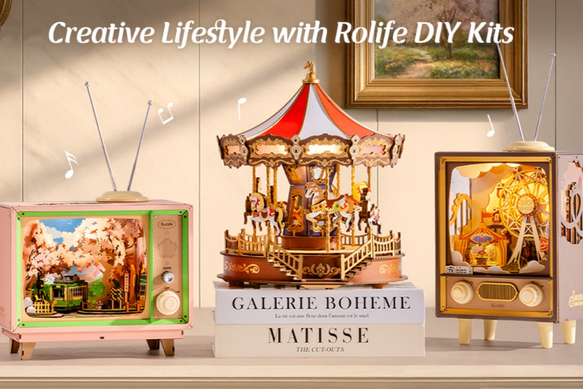 Rolife Miniature House Kits vs Rolife Music Box Kits