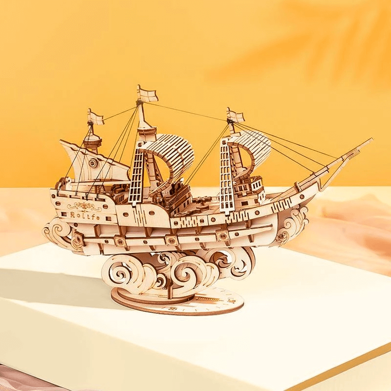 Rolife Modern 3D Wooden Puzzle - Sailling Ship TG305