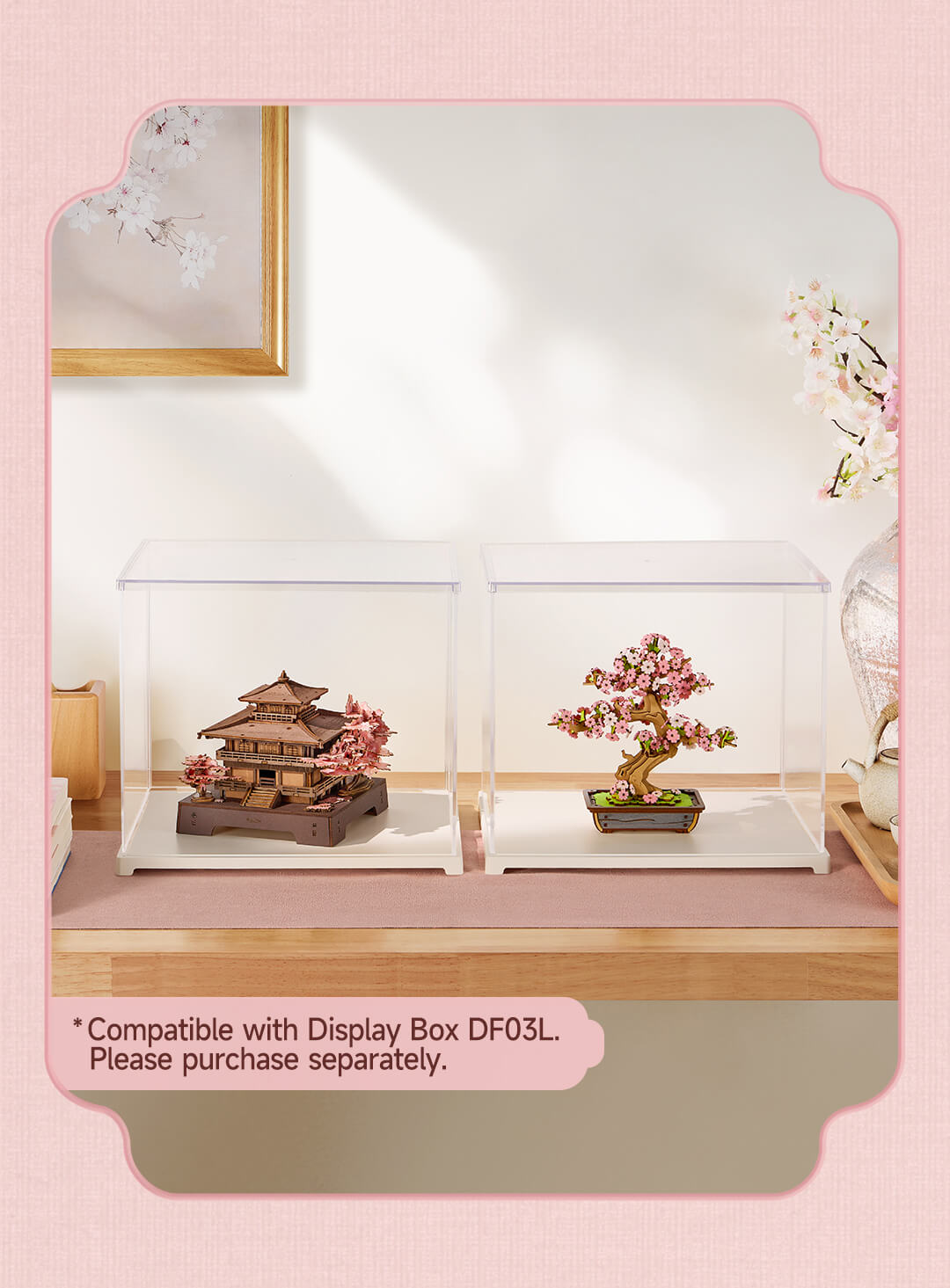 Rolife 3D Wooden Puzzle - Sakura Pavilion TGA07