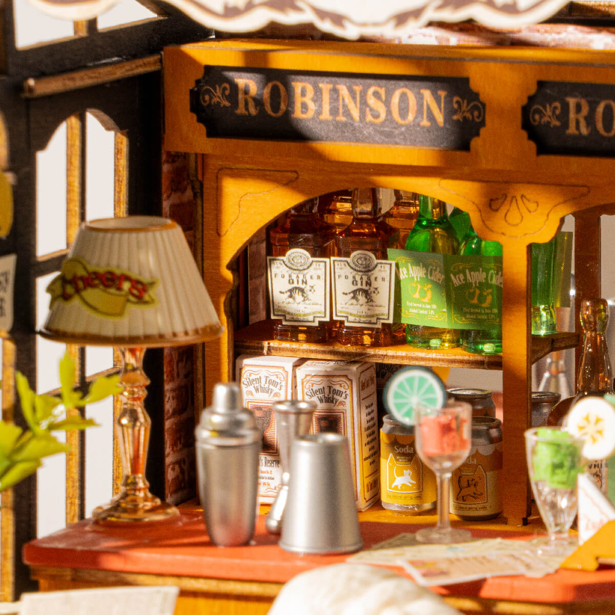 Rolife DIY Miniature House - Tipsy Cat Bar DS054