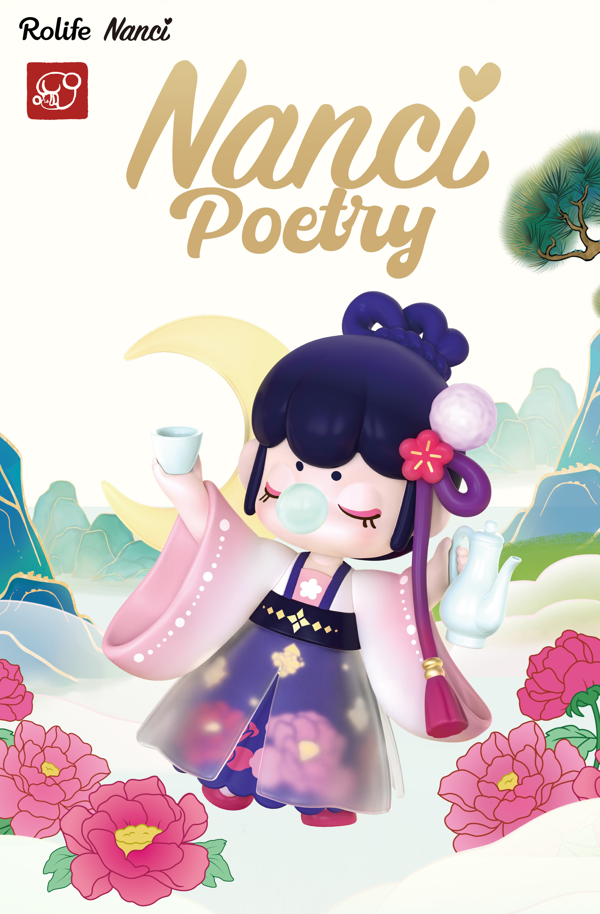 Rolife Nanci Surprise Figure Dolls Chinese Poetry Series