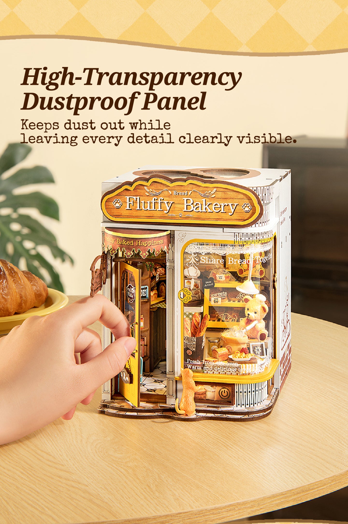 Fluffy Bakery included accessories and tiny props overview