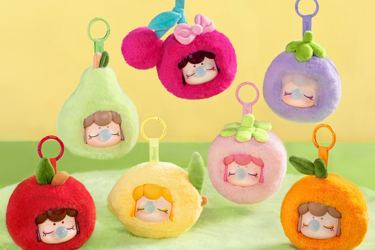 all 7 nanci fruit mood plush pendant blind box