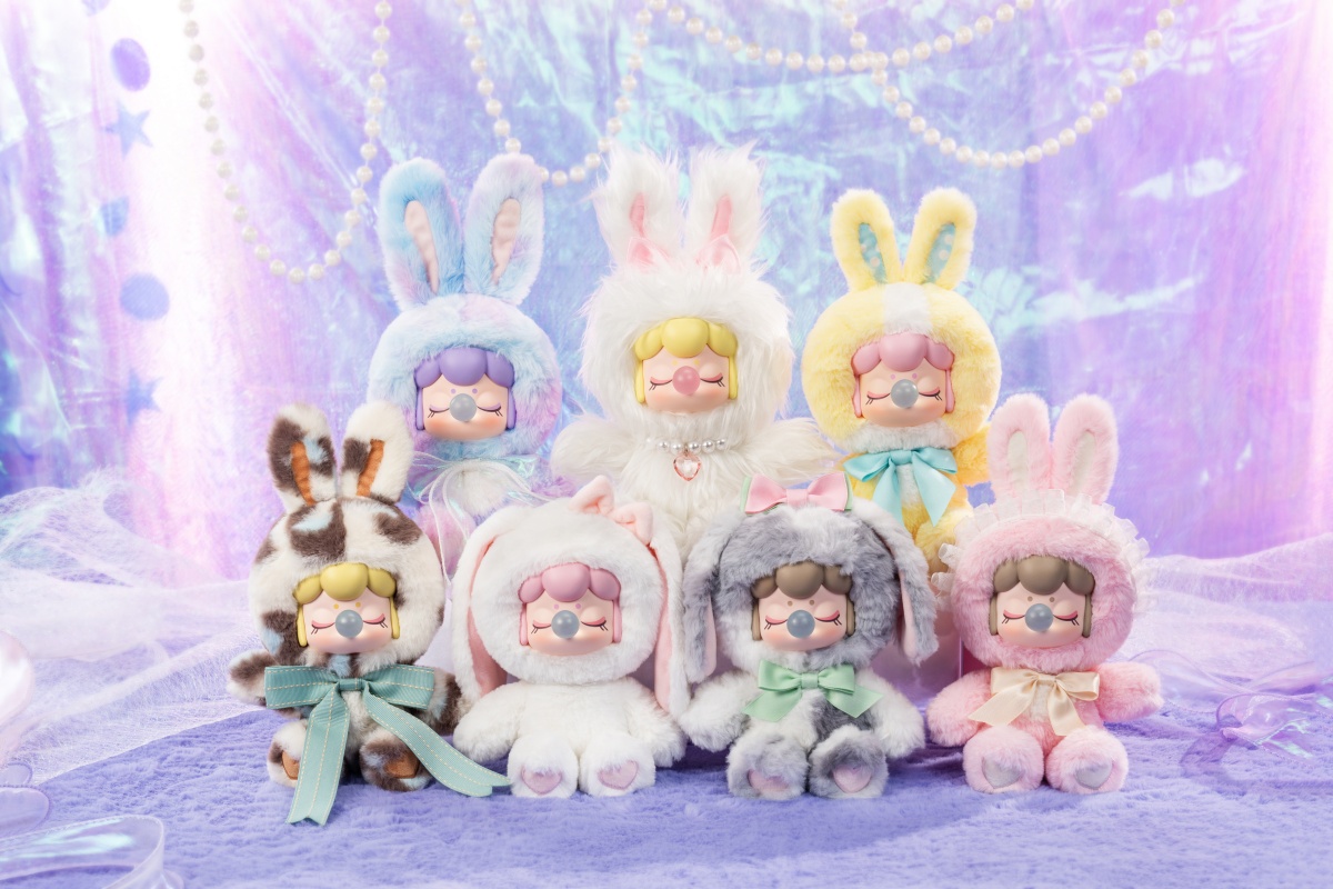 all nanci shining bunny plush blind box