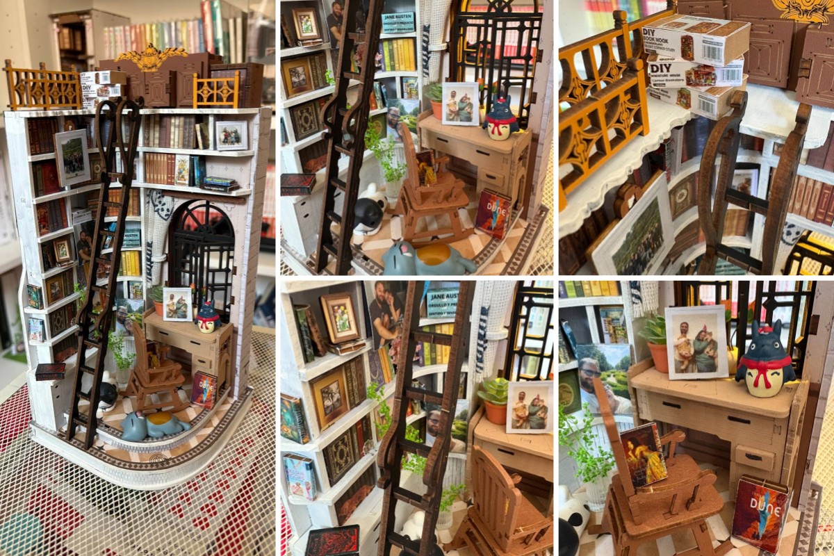 best book nook kit for adults - silent corner study