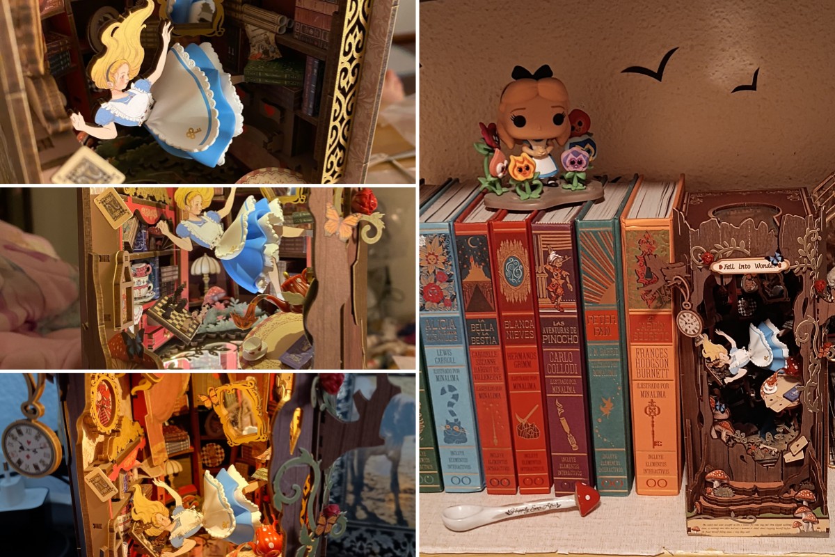 best book nook kits for adults - fall into wonder