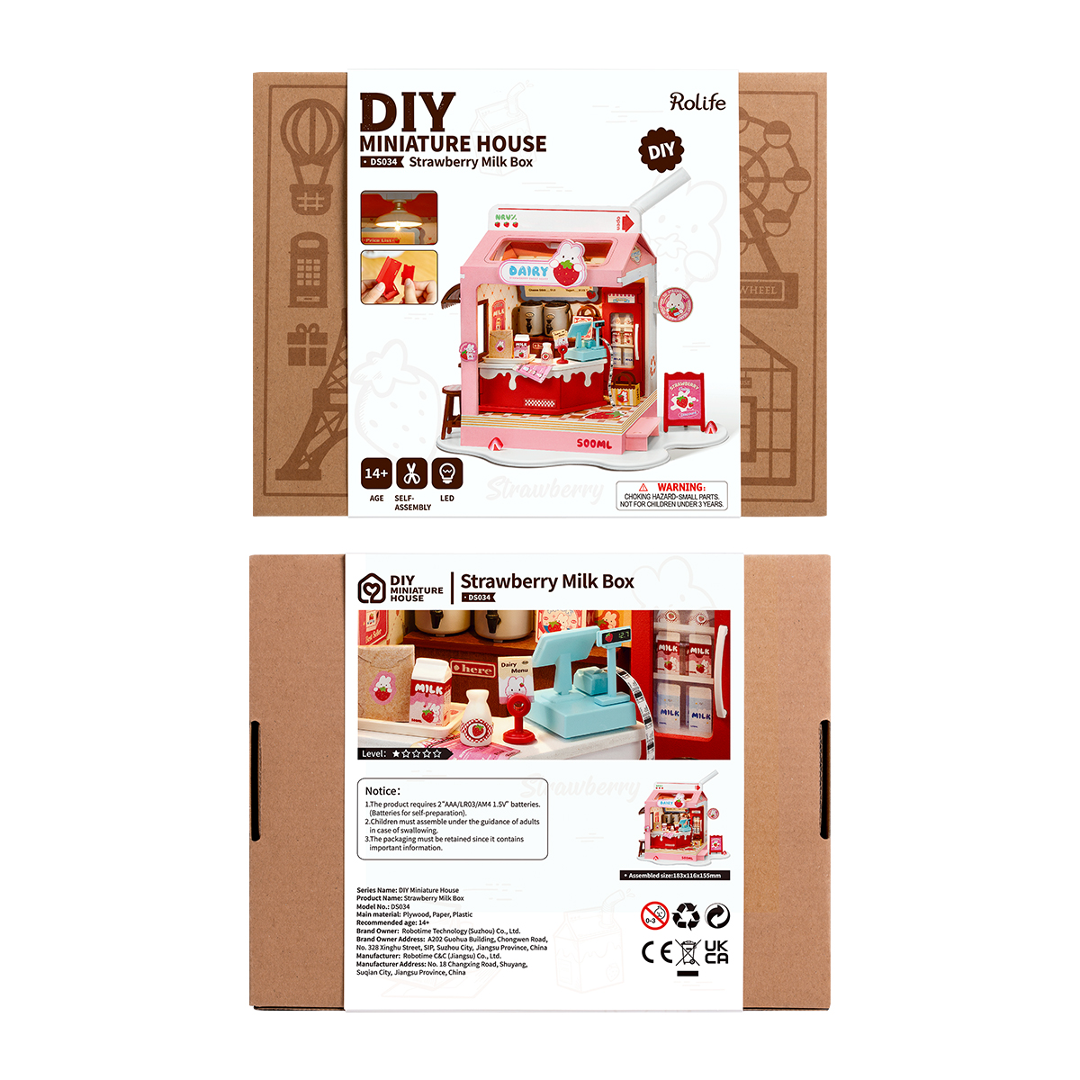 Rolife DIY Miniature House - Food Box Shop