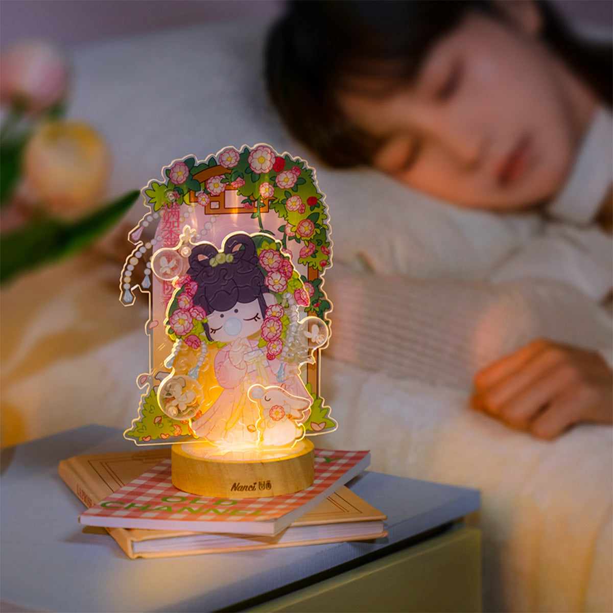 Rolife Acrylic Puzzle Night Light - Butterfly Lingering  PTY001