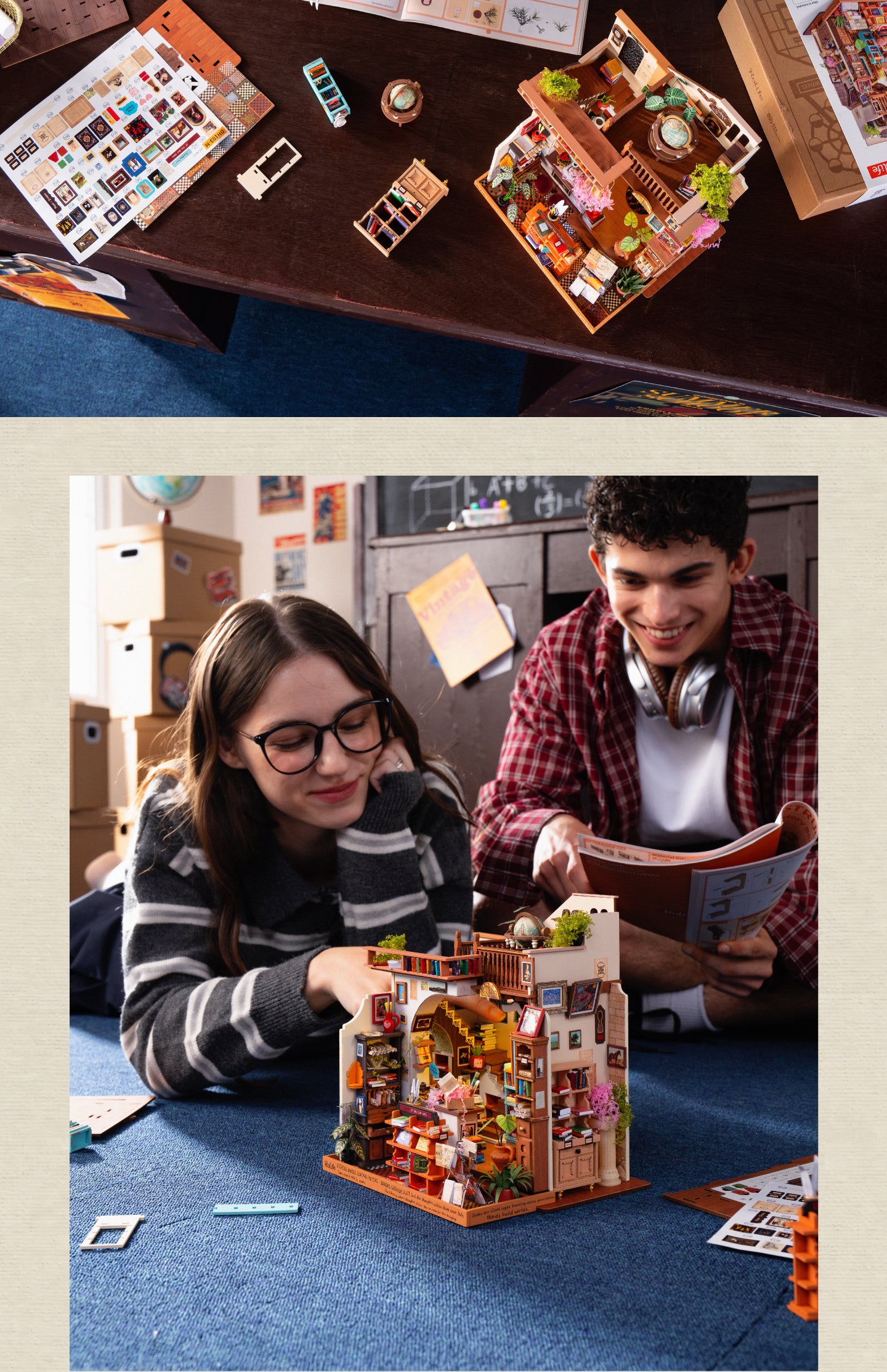 Pagestory Books included accessories and tiny props overview