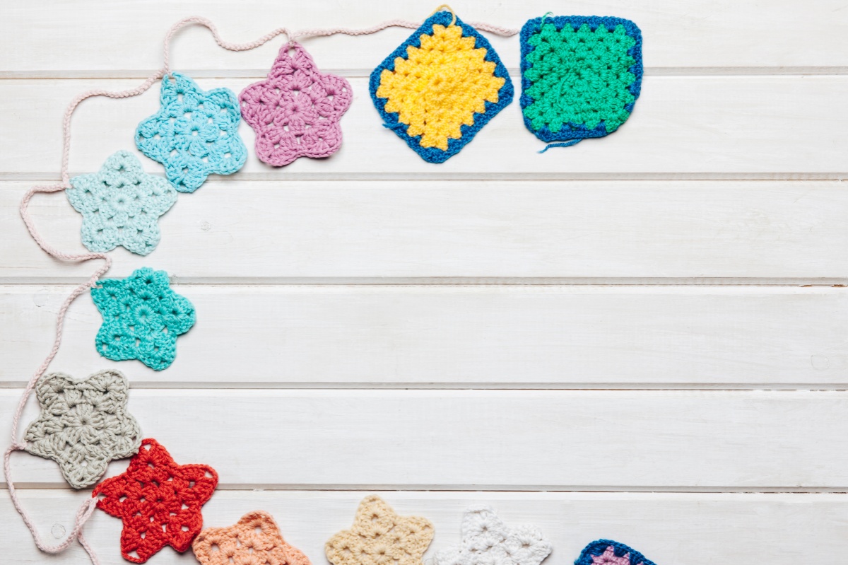 crochet mini blanket