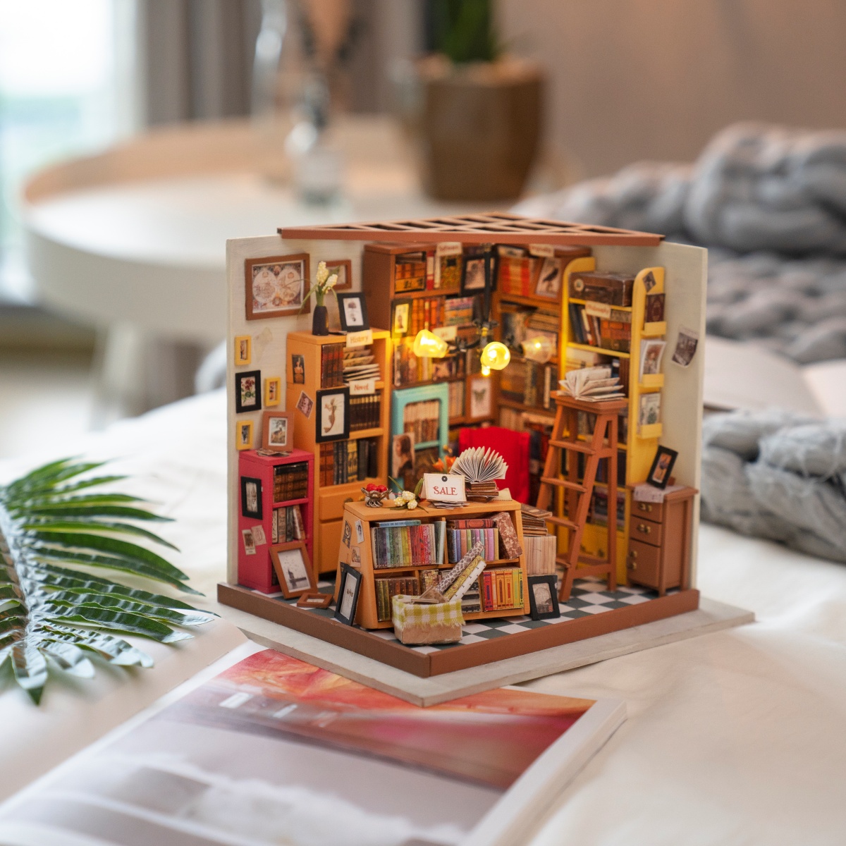Sam's Study Library Miniature House
