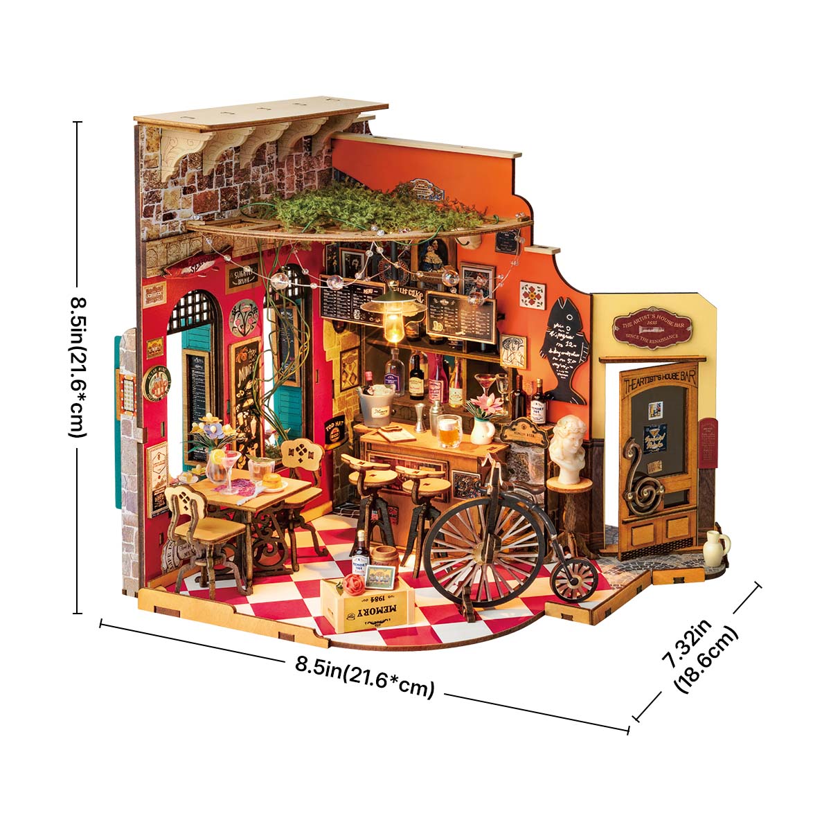 Rolife DIY Miniature House - Cheers Bar & Dining  DG173