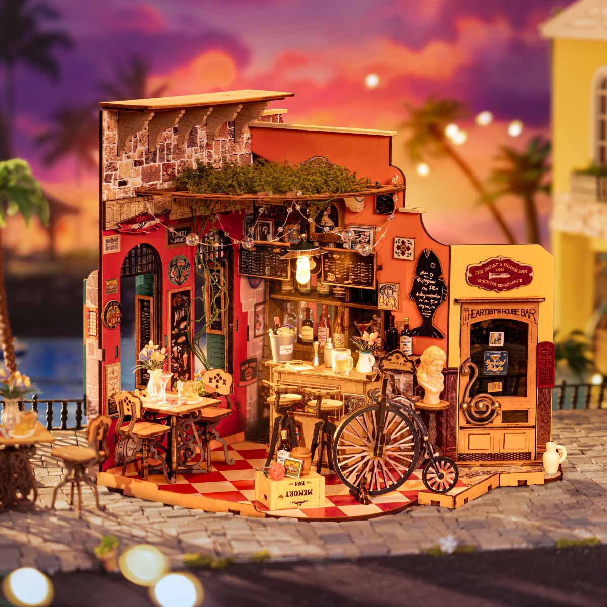 Rolife DIY Miniature House - Cheers Bar & Dining  DG173