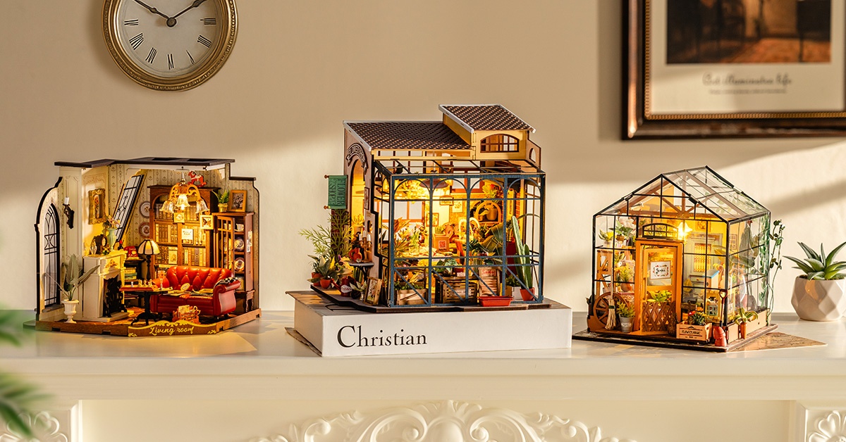 diy miniature house from rolife