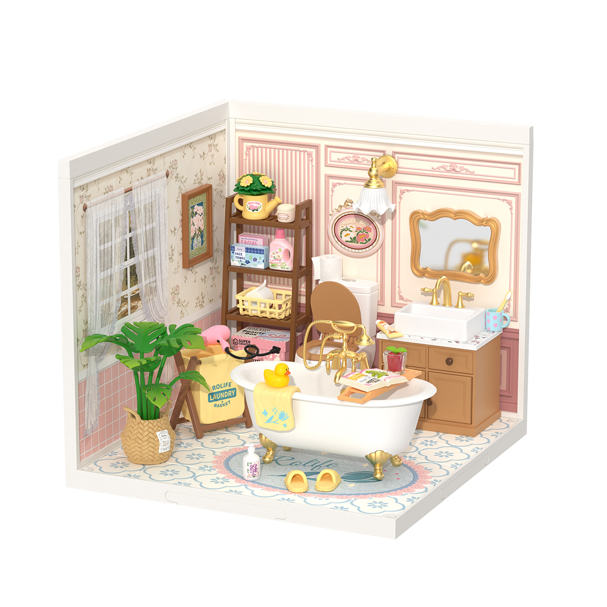 Rolife Super Creator Miniature House - Bubble Bathroom DW014B