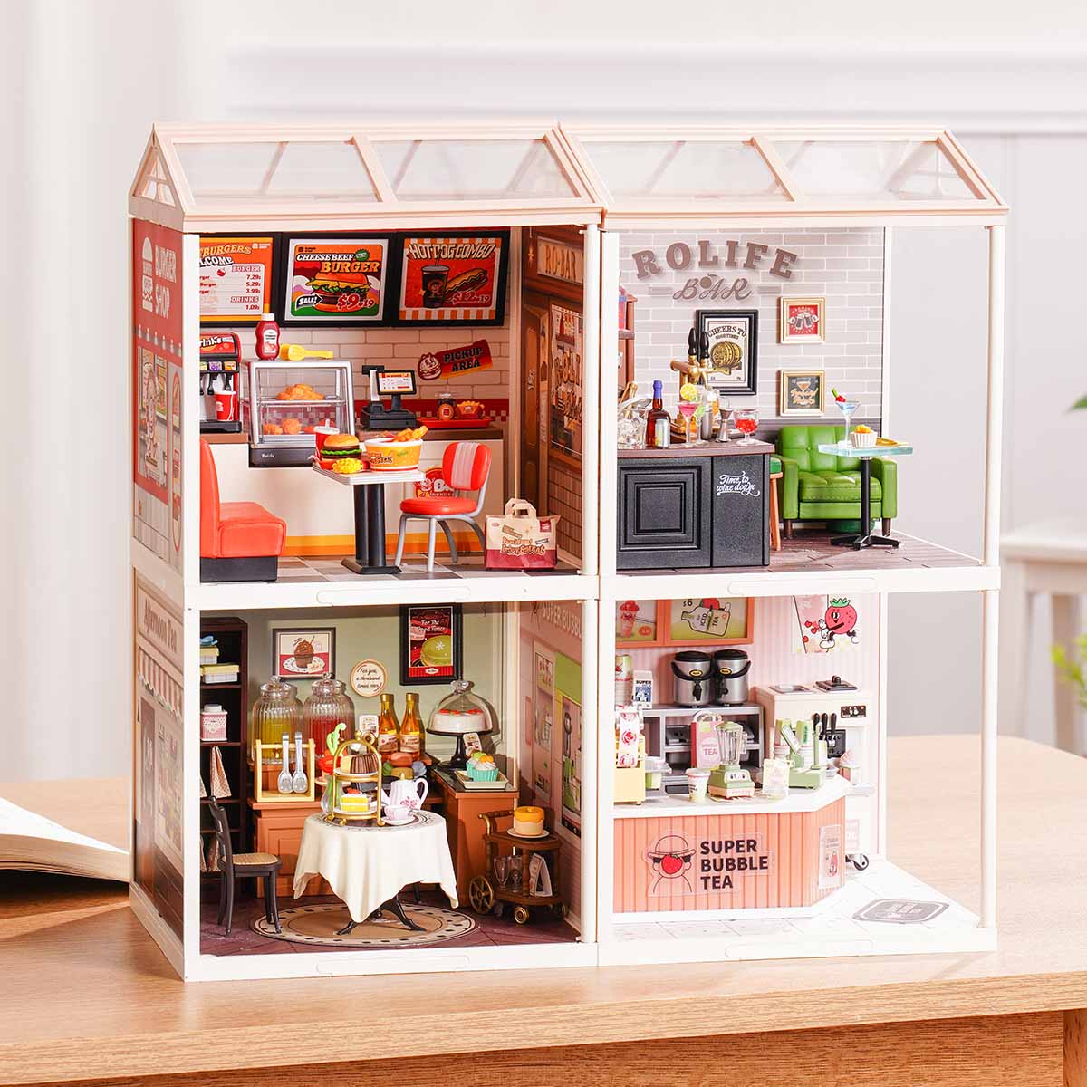 Rolife Super Creator Series - 4 in 1 Four Grid