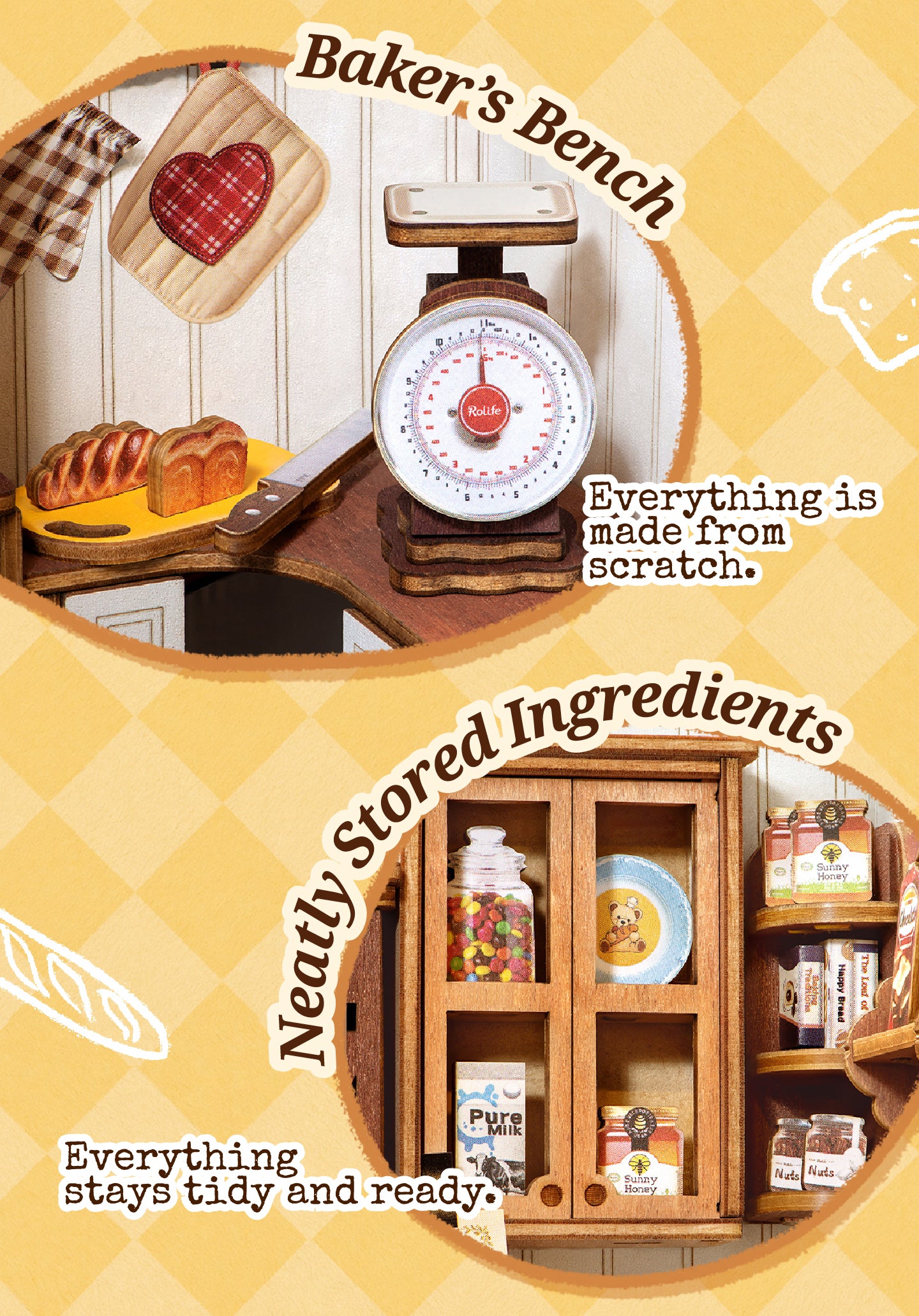 Fluffy Bakery decorative accessory detail