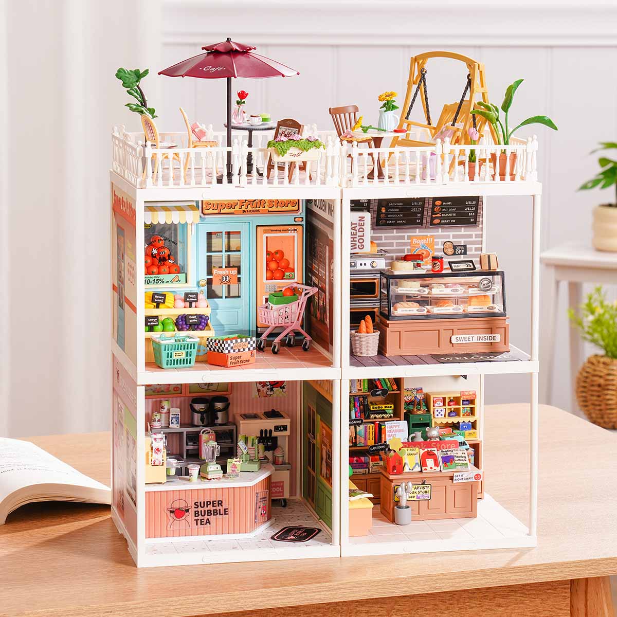 Rolife Super Creator Series - 4 in 1 Four Grid