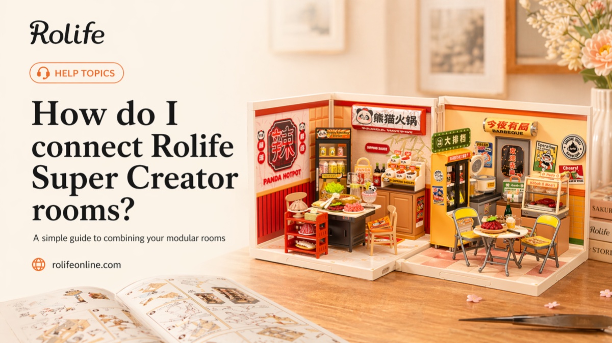 How Do I Connect Rolife Super Creator Kits